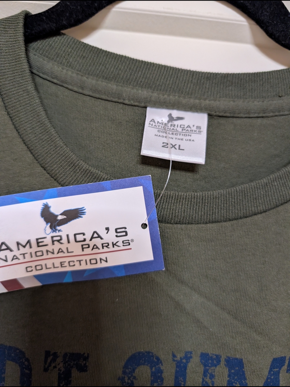Fort Sumter Graphic Tee - Olive Green - Picture 2 of 3